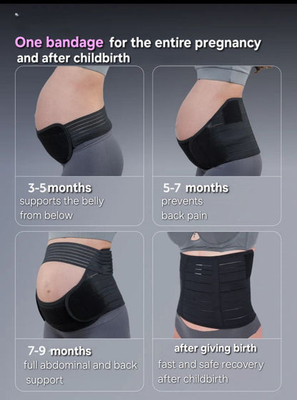 Belly support bandage for pregnant women